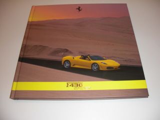 Ferrari F430 Spider Hardbound Sales Book