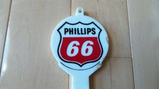Vintage Phillips 66 Pole Sign Thermometer - Merck Oil Co Victor,  IA 2