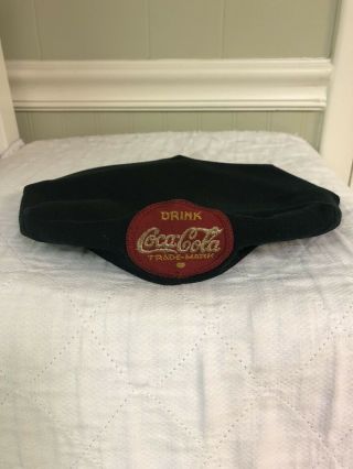 1950s Vintage Coca Cola Coke Delivery Hart Uniform Hat - Size 7