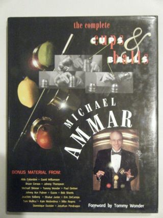 Magic Book Pkg - Michael Ammar And Jerry Mentzer Cups And Balls