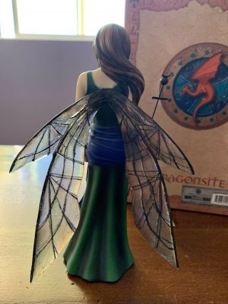 The Dragonsite.  com Jessica Galbreth PATIENT Fairy Figurine VIRGO Cerriden 3