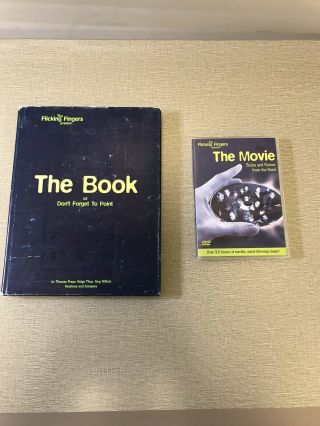 Flicking Fingers The Book And The Movie Dvd.  First Edition.  Kaufman