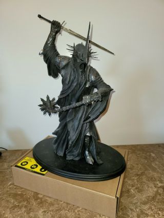 Sideshow Weta Lotr The Morgul Lord Witch - King Statue