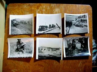 6 Wwii Gi Snapshot Photos Us 5th Army Italy Invasion Id 