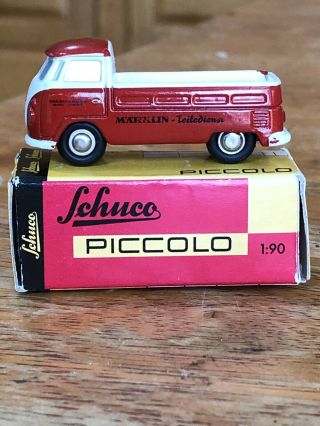 Vintage Schuco Piccolo Vw Bus Truck.  Marklin