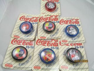 Six (6) Vintage Coca Cola Yp - Yo 