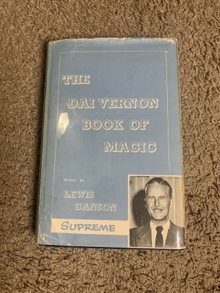 Lewis Ganson: " The Dai Vernon Book Of Magic " / Close Up Magic/supreme