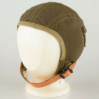 Us Army Air Force Type A - 9 Flight Helmet Wwii Size Small