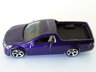 Rare Variation 2010 Matchbox Holden Commodore Ute Ssv Purple Model Car Ve
