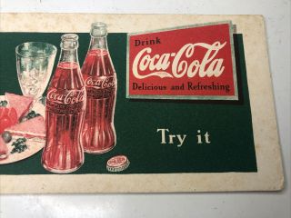 1935 Coca Cola Ink Blotter - 