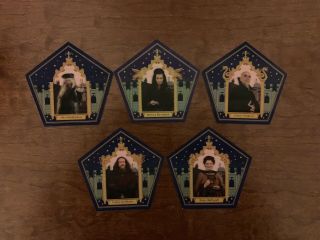 Harry Potter Chocolate Frog Card Full Exhibition Set