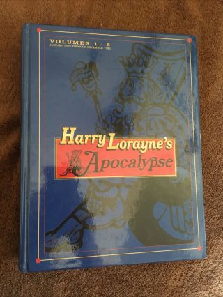 Harry Lorayne’s Apocalypse Volumes 1 - 5 Magicians Magic Book,  Hardback,