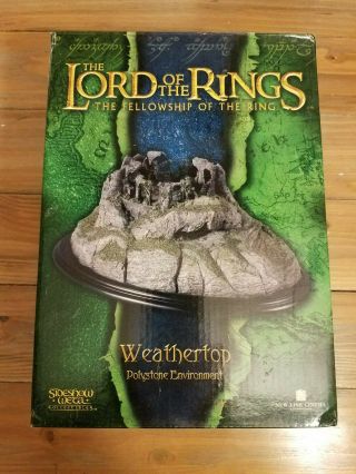 Weathertop Lord Of The Rings Weta Sideshow Statue Boxed