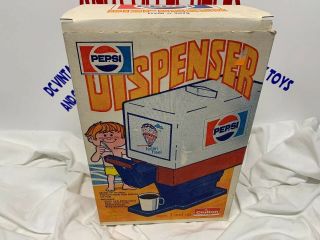 Vintage Chilton Pepsi Dispenser Vintage Toy Soda Advertising Americana