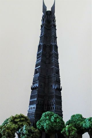 Weta Lotr Orthanc Black Tower Of Isengard Castle Statue Figure Bust