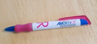 Ambien Cr Ambiencr Pharmaceutical Rx Drug Rep Medical Pharmacist Pharmacy Pen