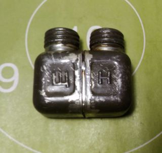 Oil Can / Oiler Mosin Nagant Dual Spout Oil Bottles,  Sks 45.  Square