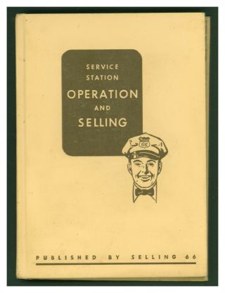 Vintage 1950 Phillips 66 Service Station Operation & Book