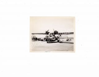 Wwii Historic Us Navy Aircraft Uss Consolidated Catalina Pby5 Official Photo 4x5