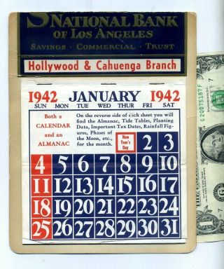 (3) Ww2 Wall Calendars 1942,  1943,  1945 Years Great For Displays