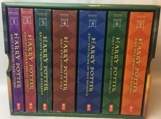 Harry Potter The Complete Series Books - Boxed Set - Years/books 1 - 7 - J.  K.  Rowling