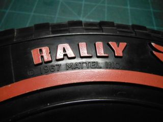 1968 / 1967 Hot Wheels Redline Rally Case 24 Car Carry Case Mattel
