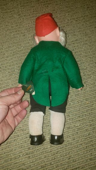 Vintage Crolly Larry the Lucky Leprechaun Elf Gnome Doll 11 