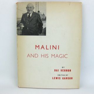 Malini And His Magic By Dai Vernon Edited By Lewis Ganson
