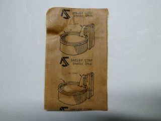 Vintage P - 38 Shelby Corp Military C Ration Can Opener In Paper