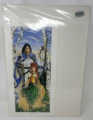 Nene Thomas Devotion Fantasy Art Mythical Limited Edition 1374/2000 Signed Print