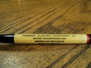 Vintage Redipoint Mechanical Pencil Tarrant Electric Machinery Co Wichita Kans 3