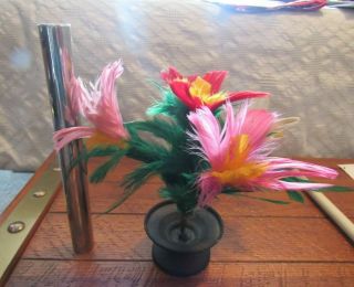 Vintage Candle To Flowers - Close Up - Stage Magic - Hard To Find