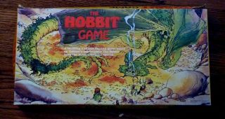 Vtg Htf 1977 The Hobbit Board Game From Jrr Tolkien Lord Of The Rings Complete