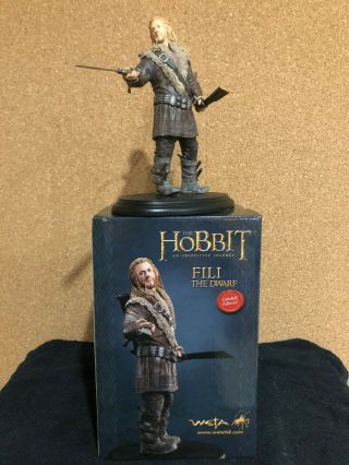 Fili The Dwarf.  The Hobbit.  Weta.  1 Of 1000.  Autographed