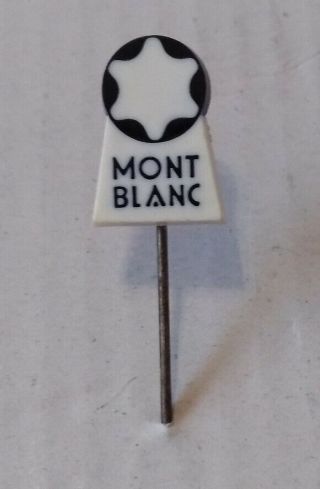 Vintage Montblanc Ballpoint Pen Watches Stick Pin Badge Logo 1960s