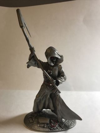 Grim Reaper Pewter Figurine Grenadier - Rawcliffe Solid Pewter 1991