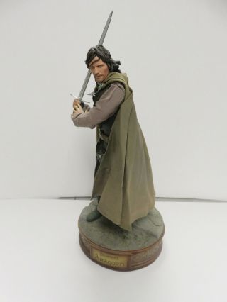 ARAGORN Premium Format Statue 35/1000 Lord of the Rings Sideshow 7159 ZQ 5