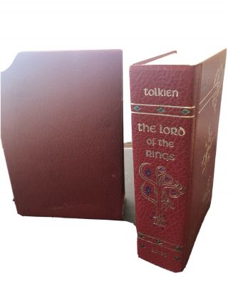 Tolkien’s The Lord Of The Rings Collectors Edition 1987 With Map