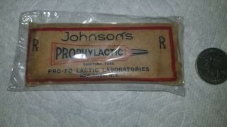 " Johnson Prophylactic " Condom Related? Quack Medicine,  Std Medication Syphilis