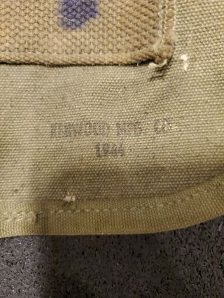 1944 WW2 US Army Military trenching Tool Shovel Carrier Cover KENWOOD 3
