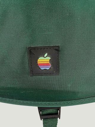 Vintage 90 ' s Apple Computer Rainbow Logo Backpack 2