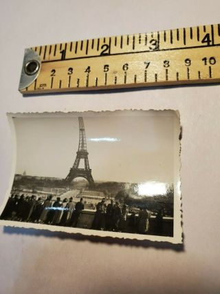 World War 2 Wwii Photo Of The Eiffel Tower In Paris France