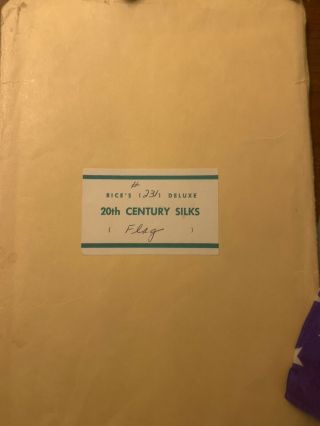 20th Century Deluxe Flag Silks By Harold Rice,  Silk King Studios Magic