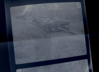 8 WWII Occupied Germany Europe Film Negatives c1945/46 V - 1 Rocket Launcher? HQ, 2