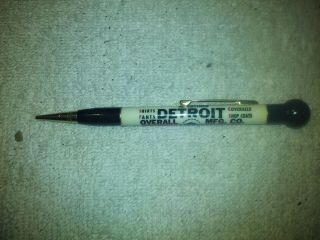 Vintage Advertising Pc.  Lead Pencil With 8 Ball Topper Redipoint