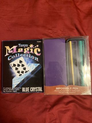 Impossible Pen (t - 183) / Blue Crystal (t - 198) - Tenyo Magic - Lubor Fiedler