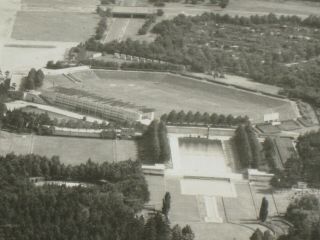 Panoramic Aerial Photo GERMAN NUREMBERG RALLY STADIUM ZEPPELIN FIELD 3