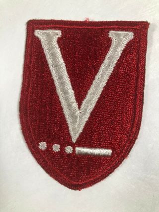 Wwii Us Army Victory Task Force Patch World War 2