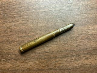 Vintage Brass Eagle Pencil Co York Bullet Pencil