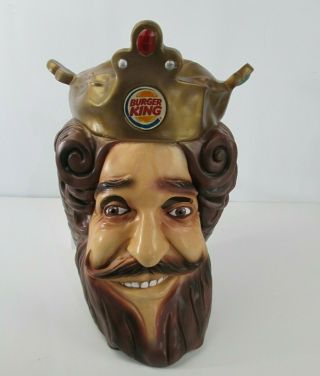 Burger King Bk The King Mask Officially Licensed 2007 Rubies Face Mask Adult
